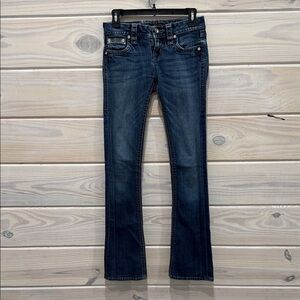 Rock Revival Dark Blue Boot Cut Jeans
